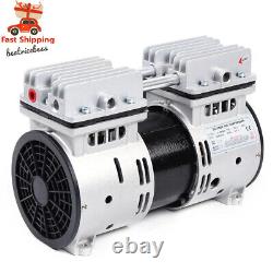 Oilless Vacuum Pump Oil Free Air Compressor Piston Compressor Pump 550W 67 L/min