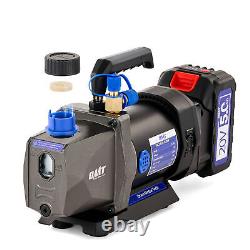 Orion Motor Tech Cordless HVAC Vacuum Pump with 1/4hp Motor 5000mAh Battery 3cfm