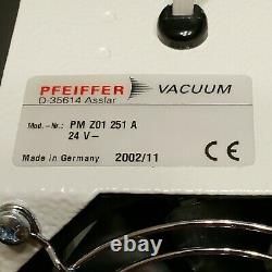 Pfeiffer Vacuum Fan Air Cooling Unit/Asslar D-35614 / PM Z01 251 A 24V