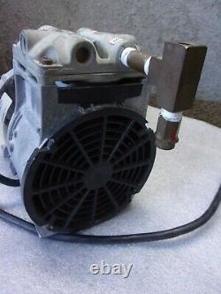Piston Air Compressor/Vacuum Pump, 1/3HP THOMAS 688CE44