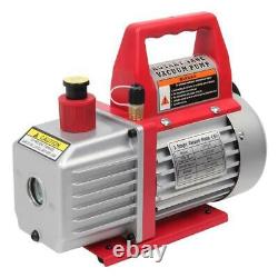 Portable 3.5 CFM 1/4HP Air Vacuum Pump Manifold Gauge R134 R12 R22 for Home New