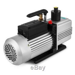 Pump Vane Vacuum Deep Rotary Single Stage 12CFM 1HP HVAC Tool Air Conditioning