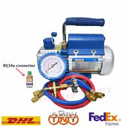 R134a Rotary Vane Deep Vacuum Pump 2.12CFM HVAC 150W 2PA AC220V Air Conditioning