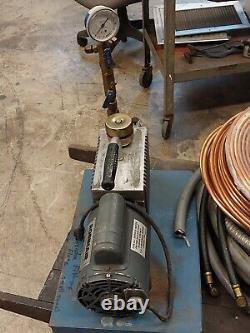 ROBINAIR 10 CFM High Volume VACUUM PUMP 15120 Heating And Air WORKS