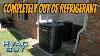 Relatively New Goodman System Completely Out Of Freon Hvacguy Hvaclife Hvactrainingvideos