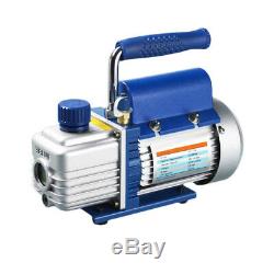 Rotary Vane Deep Vacuum Pump 150W R410a 2PA 2.12CFM AC HVAC Tool Air Conditionin
