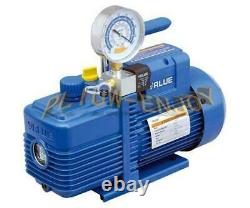 Rotary Vane Vacuum Pump 2 Stage 1/2HP V-i240SV For Air Conditioning Refrigerator