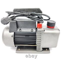 Single-Stage Rotary Vacuum Pump Air Conditioner Refrigerant Car Repair Tool