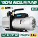 Single Stage Rotary Vane 12cfm 1hp Deep Vacuum Pump Hvac Ac Air Tool