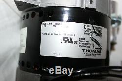 THOMAS 688CE44 D Piston Air Compressor/Vacuum Pump, 1/3HP, Working Good condition