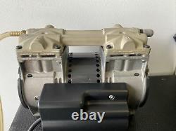 Thomas 2688VE44 1/3 HP 1750 RPM 115VAC Piston Air Compressor/Vacuum Pump