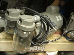 Thomas 3/4hp oil-less rotary Air Vacuum Pump pond septic aerator 115/230vac GAST