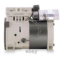 Thomas 688Ce44 Piston Air Compressor/Vacuum Pump, 1/3Hp