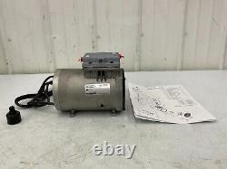 Thomas Gardner Denver 617CA22 Piston Air Compressor / Vacuum Pump 0.125 HP