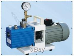 Two Stage Direct Drive Rotary Vane Vacuum Pump 2XZ-0.25, Air Pump Speed 0.25L lo