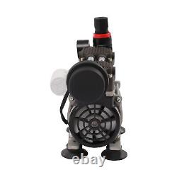 US Oilless Vacuum Pump Industrial Oil Free Piston Pump with Air Filter 200W 60L