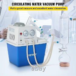 VEVOR Circulating Water Vacuum Pump Air 60L/min Stainless 180W Lab Equipment