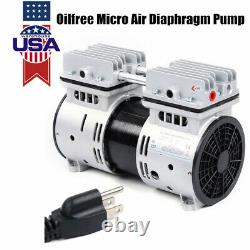 Vacuum Air Pump 67L/min Oilless Vacuum Pump -900mBar Micro