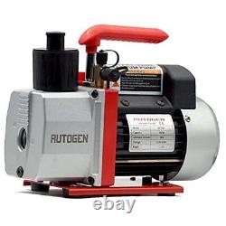 Vacuum Pump, 1/2HP 38 Micron 110V Air Vacuum Pump for R12 R22 R134a 5CFM