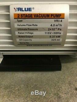 Value High End 2 Stage Refrigerant Air Vacum Vacuum Pump