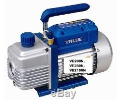 Value High End 2 Stage Refrigerant Air Vacum Vacuum Pump 170-340 Litres/minute