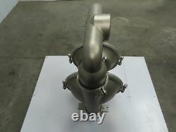Versa-Matic 3 Air Pneumatic Diaphragm Pump 316 Stainless Steel