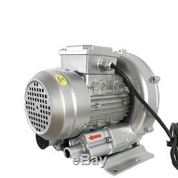 Vortex High Pressure Industrial Air Pump Blower 220V 1PH 750W Dry Blower Fan