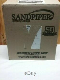 Warren Rupp Model S05 Non Metallic Air Operated Double Diaphragm Pump Sand Piper