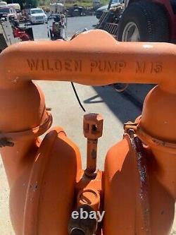 Wilden 15 Air Operated Double Diaphragm Transfer Pump 3 M15 125 psi M 15
