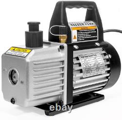 Xtremepowerus 3CFM 1/4HP Air Vacuum Pump HVAC R134A R12 R22 R410A A/C Refrige