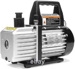 Xtremepowerus Premium 4CFM Air Vacuum Pump HVAC A/C Refrigeration Kit AC Manifol