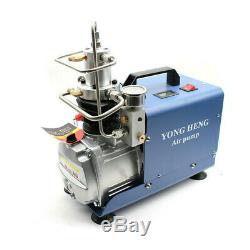 YONG HENG 30MPa Air Compressor Pump PCP Electric 4500PSI High Pressure with Gauge